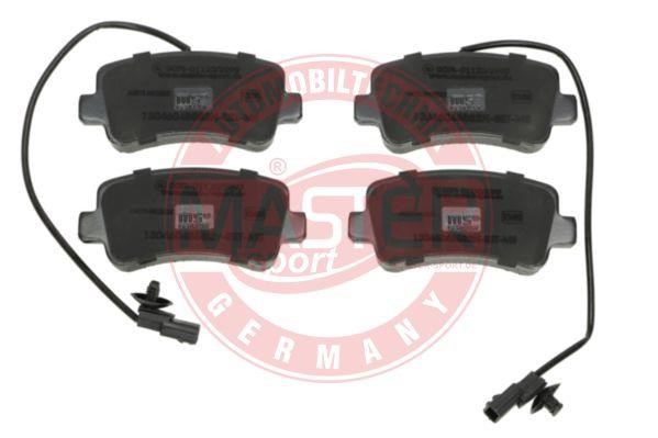 Rear disc brake pads, set Master-sport 13046048582N-SET-MS