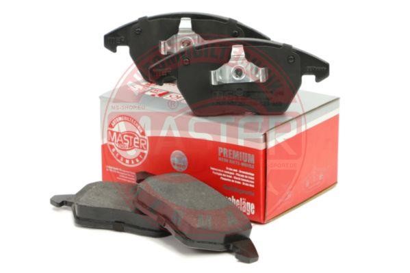 Brake Pad Set, disc brake Master-sport 13046072202N-SET-MS