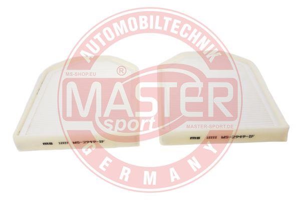 Master-sport 2949-IF-SET/2/-MS Filter, interior air 2949IFSET2MS