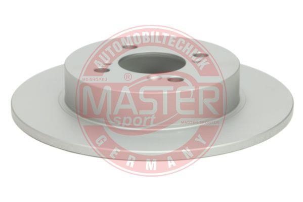 Master-sport 24010901751-PCS-MS Rear brake disc, non-ventilated 24010901751PCSMS
