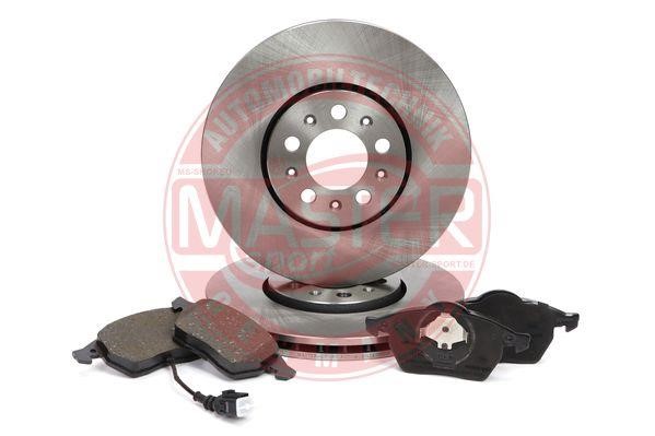 Master-sport 202501130 Front ventilated brake discs with pads, set 202501130