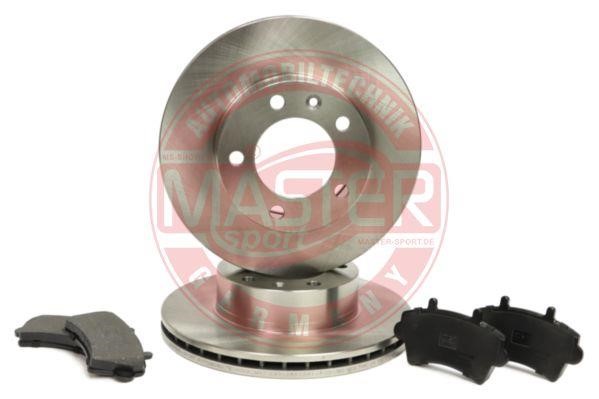 Master-sport 202801290 Front ventilated brake discs with pads, set 202801290