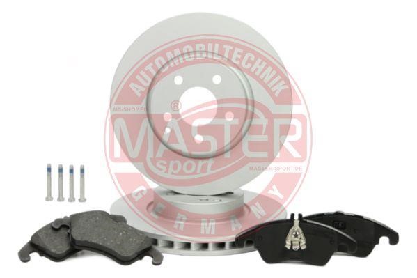 Master-sport 203201010 Front ventilated brake discs with pads, set 203201010