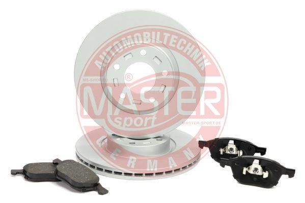 Master-sport 202501700 Front ventilated brake discs with pads, set 202501700