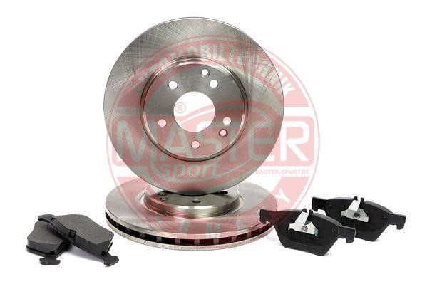 Master-sport 202801060 Front ventilated brake discs with pads, set 202801060