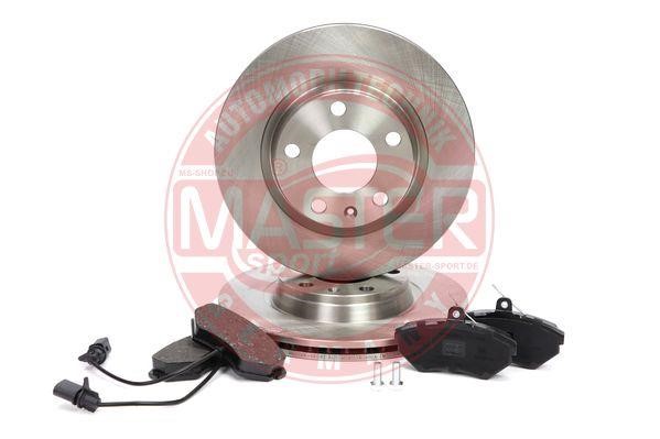 Master-sport 202201521 Front ventilated brake discs with pads, set 202201521