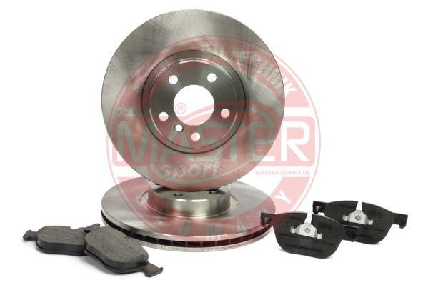 Master-sport 203001990 Front ventilated brake discs with pads, set 203001990