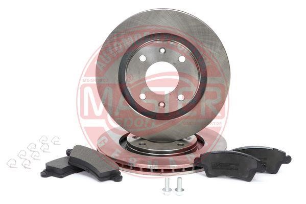 Master-sport 202001330 Front ventilated brake discs with pads, set 202001330