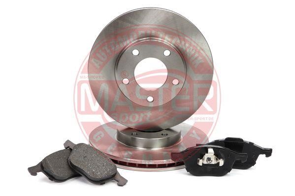 Master-sport 202501650 Front ventilated brake discs with pads, set 202501650