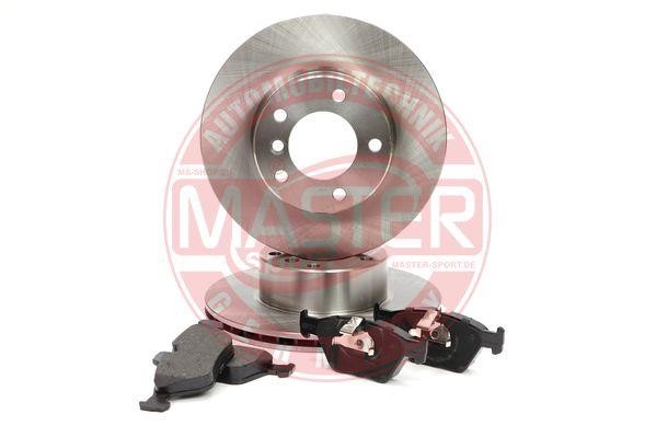 Master-sport 202201590 Front ventilated brake discs with pads, set 202201590