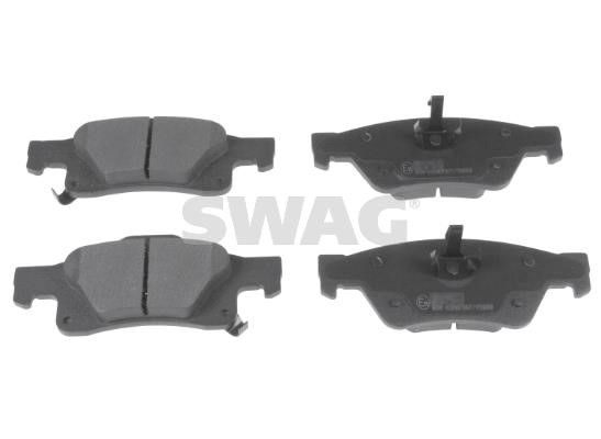 SWAG 33 10 2657 Rear disc brake pads, set 33102657