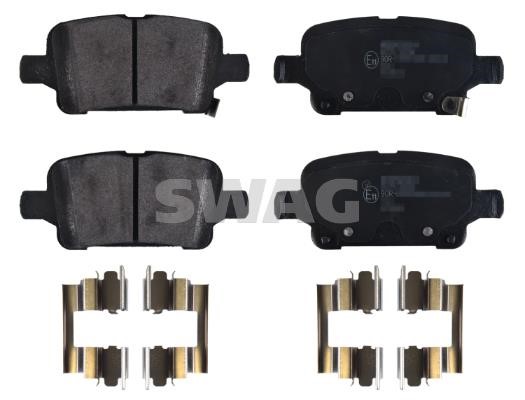 SWAG 33 10 2611 Rear disc brake pads, set 33102611
