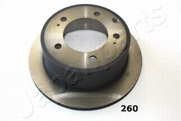 Japanparts DP260 Rear ventilated brake disc DP260