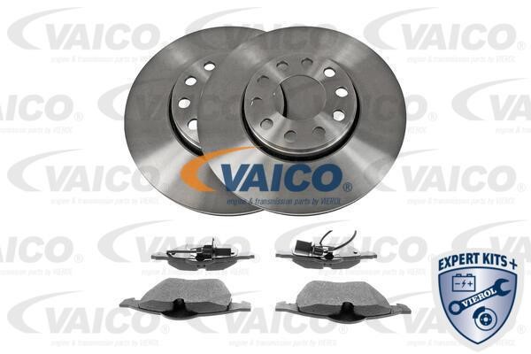 Vaico V10-5841 Front ventilated brake discs with pads, set V105841