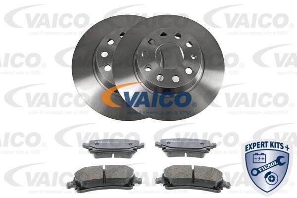 Vaico V10-6626 Rear brake disc, non-ventilated V106626