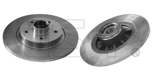 GSP 9230144 Rear brake disc, non-ventilated 9230144