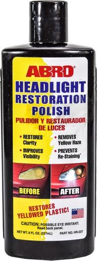Abro HR237 Headlight Polish Restorer, 237 ml HR237