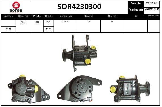 EAI SOR4230300 Hydraulic Pump, steering system SOR4230300