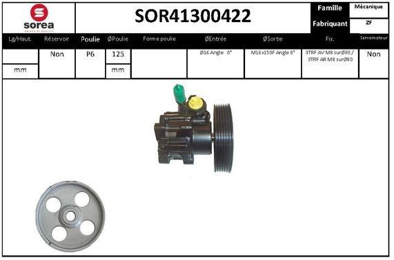 EAI SOR41300422 Hydraulic Pump, steering system SOR41300422