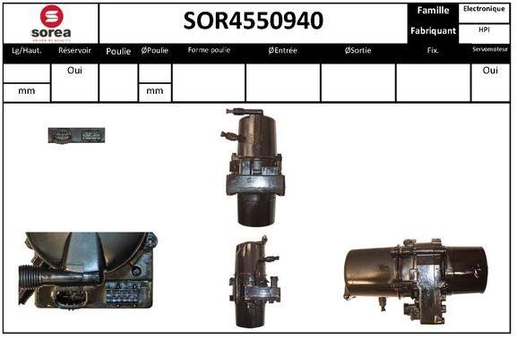 EAI SOR4550940 Hydraulic Pump, steering system SOR4550940