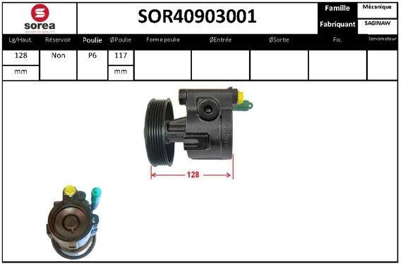 EAI SOR40903001 Hydraulic Pump, steering system SOR40903001