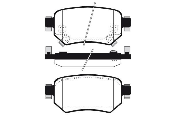 Raicam RA11560 Brake Pad Set, disc brake RA11560