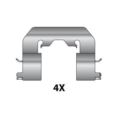 Raicam 12079596 Mounting kit brake pads 12079596