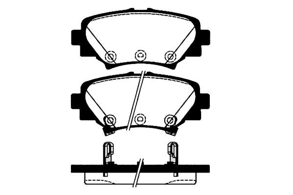 Raicam RA.1067.0 Brake Pad Set, disc brake RA10670