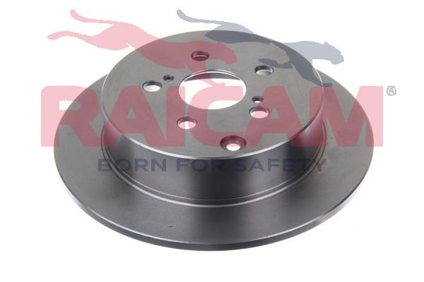 Raicam RD01242 Rear brake disc, non-ventilated RD01242