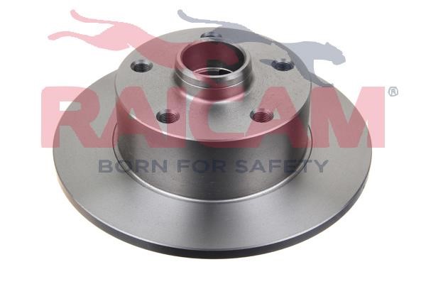 Raicam RD01123 Rear brake disc, non-ventilated RD01123