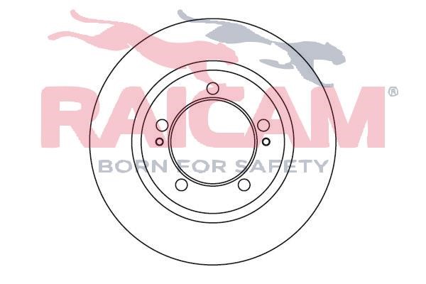 Raicam RD00353 Rear brake disc, non-ventilated RD00353