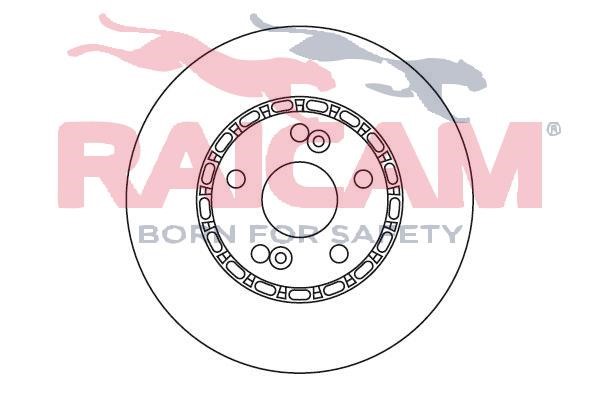 Raicam RD00670 Front brake disc ventilated RD00670