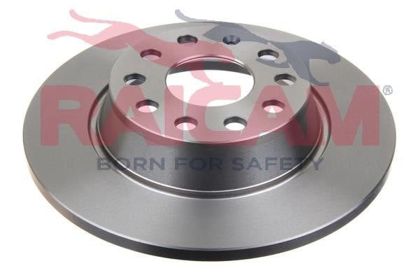 Raicam RD01136 Rear brake disc, non-ventilated RD01136