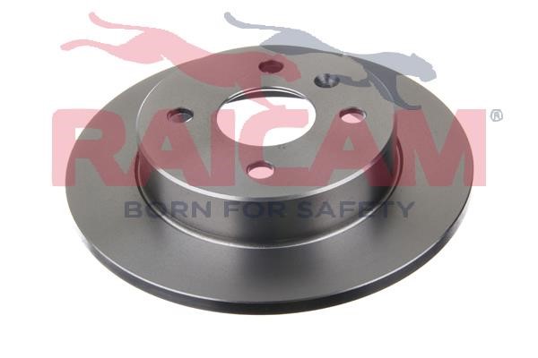 Raicam RD00595 Rear brake disc, non-ventilated RD00595