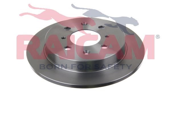 Raicam RD01218 Rear brake disc, non-ventilated RD01218