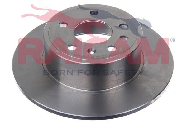 Raicam RD00586 Rear brake disc, non-ventilated RD00586