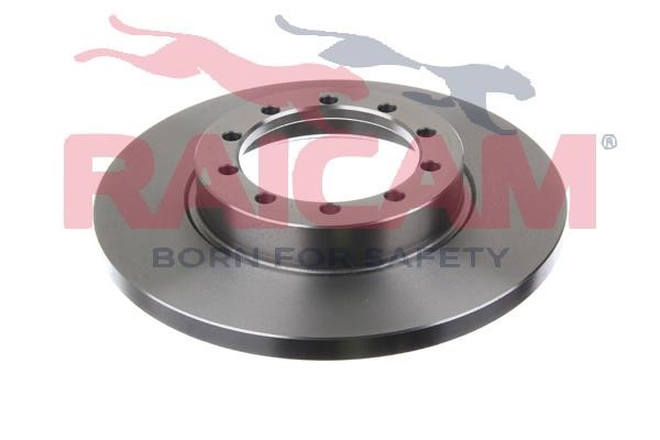 Raicam RD01307 Rear brake disc, non-ventilated RD01307