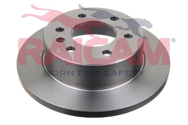 Raicam RD01125 Rear brake disc, non-ventilated RD01125