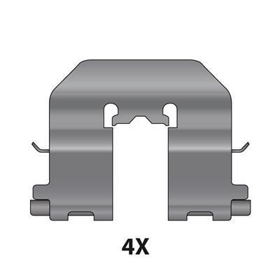 Raicam 12079666 Mounting kit brake pads 12079666