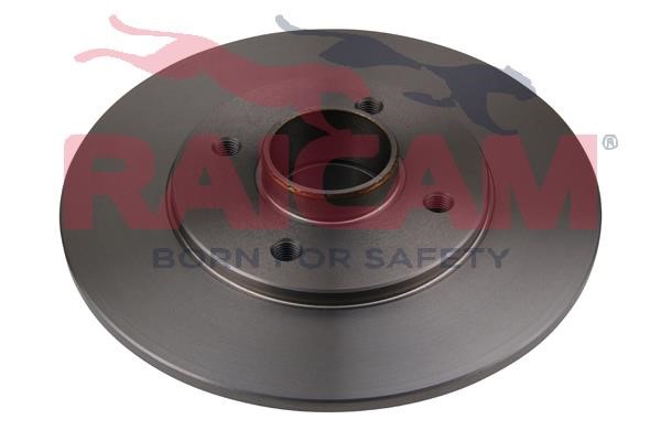 Raicam RD00666 Rear brake disc, non-ventilated RD00666