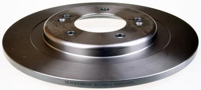 Denckermann B130683 Rear brake disc, non-ventilated B130683