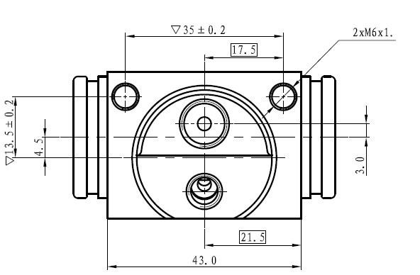 National NWC5048 Wheel Brake Cylinder NWC5048