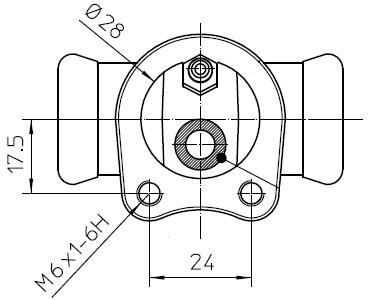 National NWC5086 Wheel Brake Cylinder NWC5086