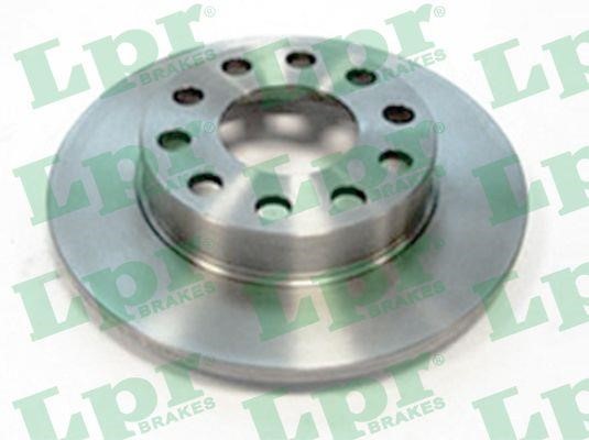 LPR A1594P Rear brake disc, non-ventilated A1594P