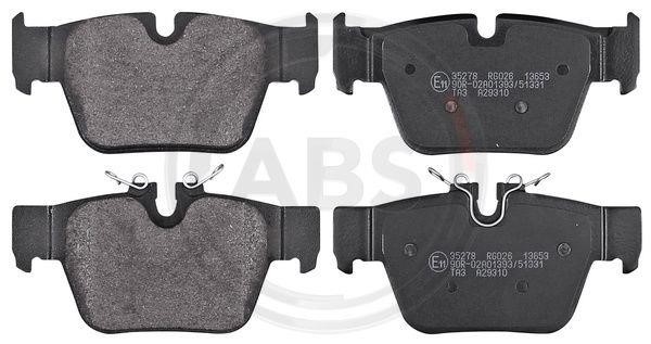 ABS 35278 Brake Pad Set, disc brake 35278