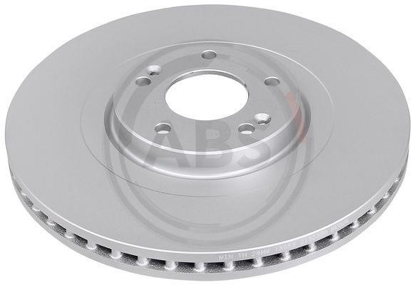 ABS 18816 Front brake disc ventilated 18816