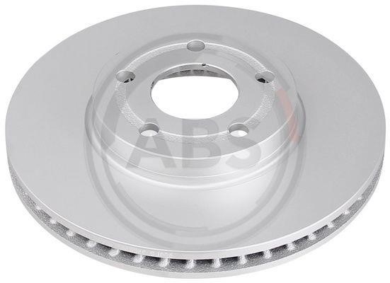 ABS 18747 Front brake disc ventilated 18747
