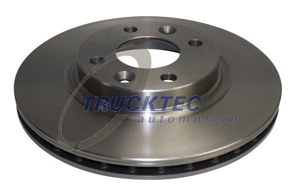 Trucktec 02.35.550 Front brake disc ventilated 0235550