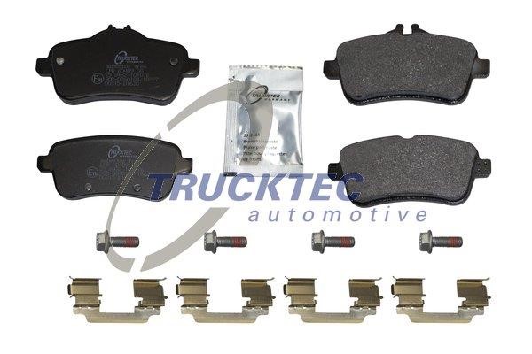 Trucktec 02.35.509 Rear disc brake pads, set 0235509