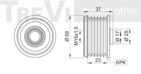 Buy Trevi automotive AP1167 at a low price in United Arab Emirates!